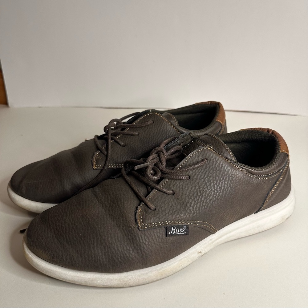 G.H. Bass & Co. Mens 10M Brown/Tan Casual Relax Dress/Work Shoes 713623-09B1